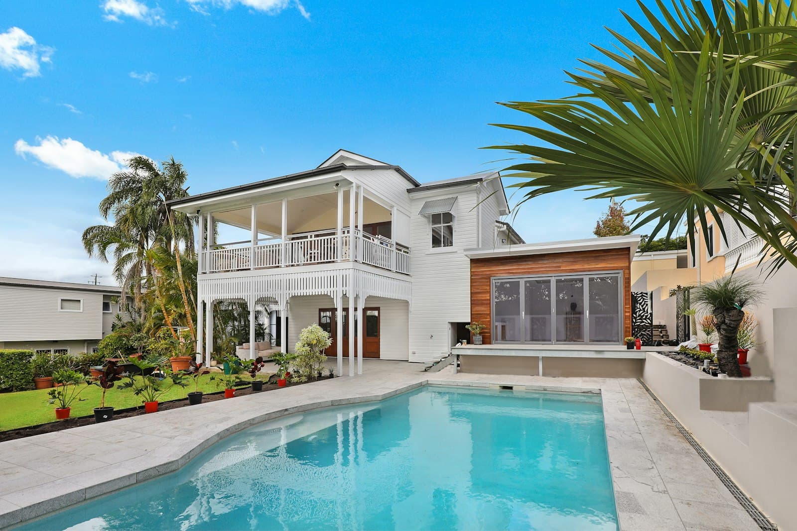 A luxury short-term rental property