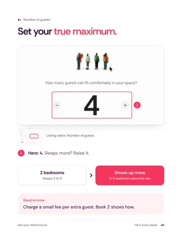 Book 1, page 46: Set your true maximum.