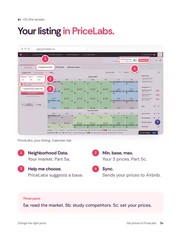 Book 2, page 34: Your listing in PriceLabs.